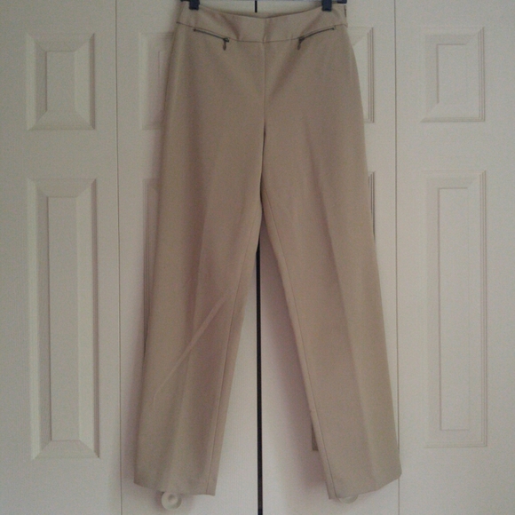 Equestrian Khaki Talbots Slacks - Picture 1 of 8